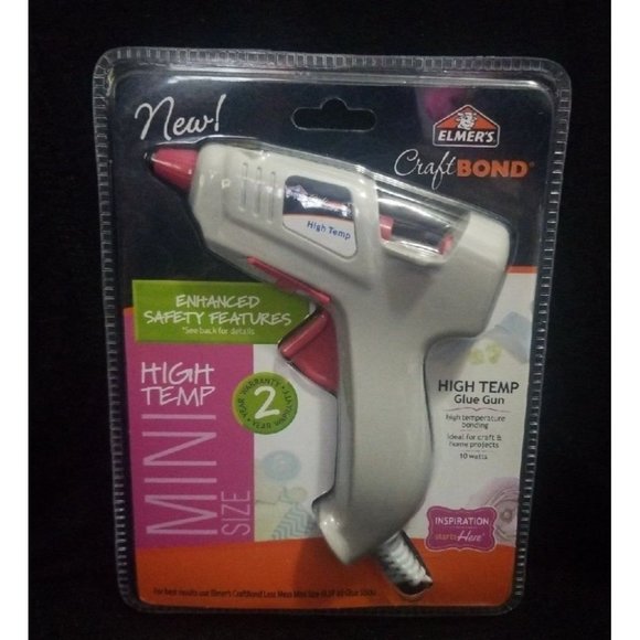 Elmers Office New Elmers Craft Bond Mini Hot Glue Gun High Temp